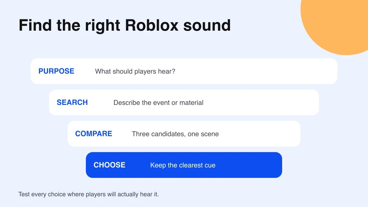 Roblox Audio Library: Find the Right Sound in Creator Store