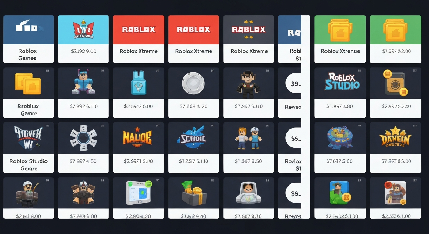 Profitable Roblox game types — simulators, tycoons, RPGs