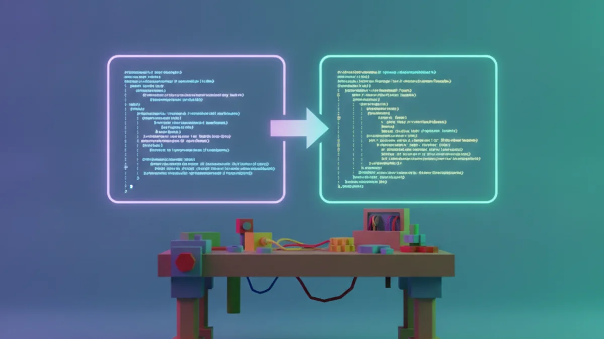AI Lua coder comparing standard Lua and Roblox Luau output