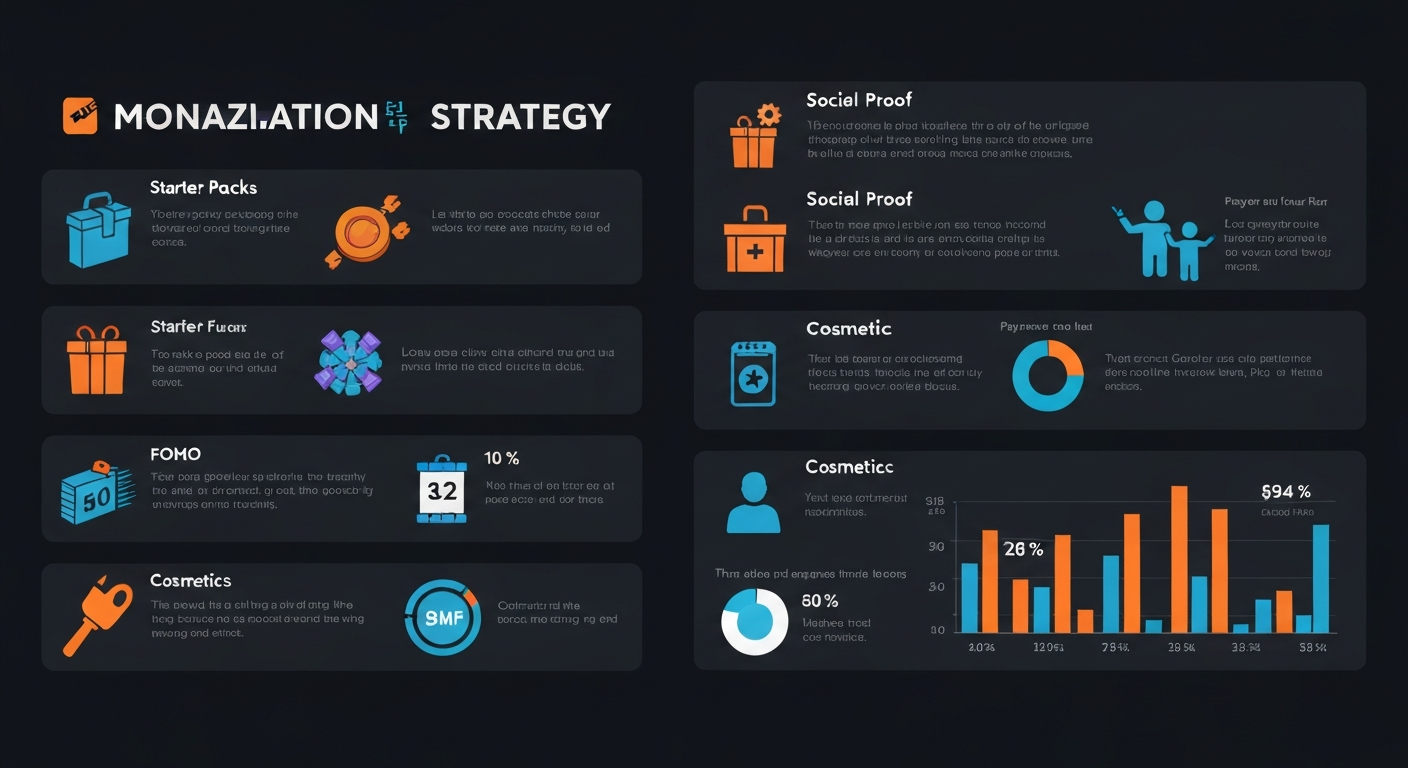 Roblox monetization tactics — starter packs, FOMO, social proof