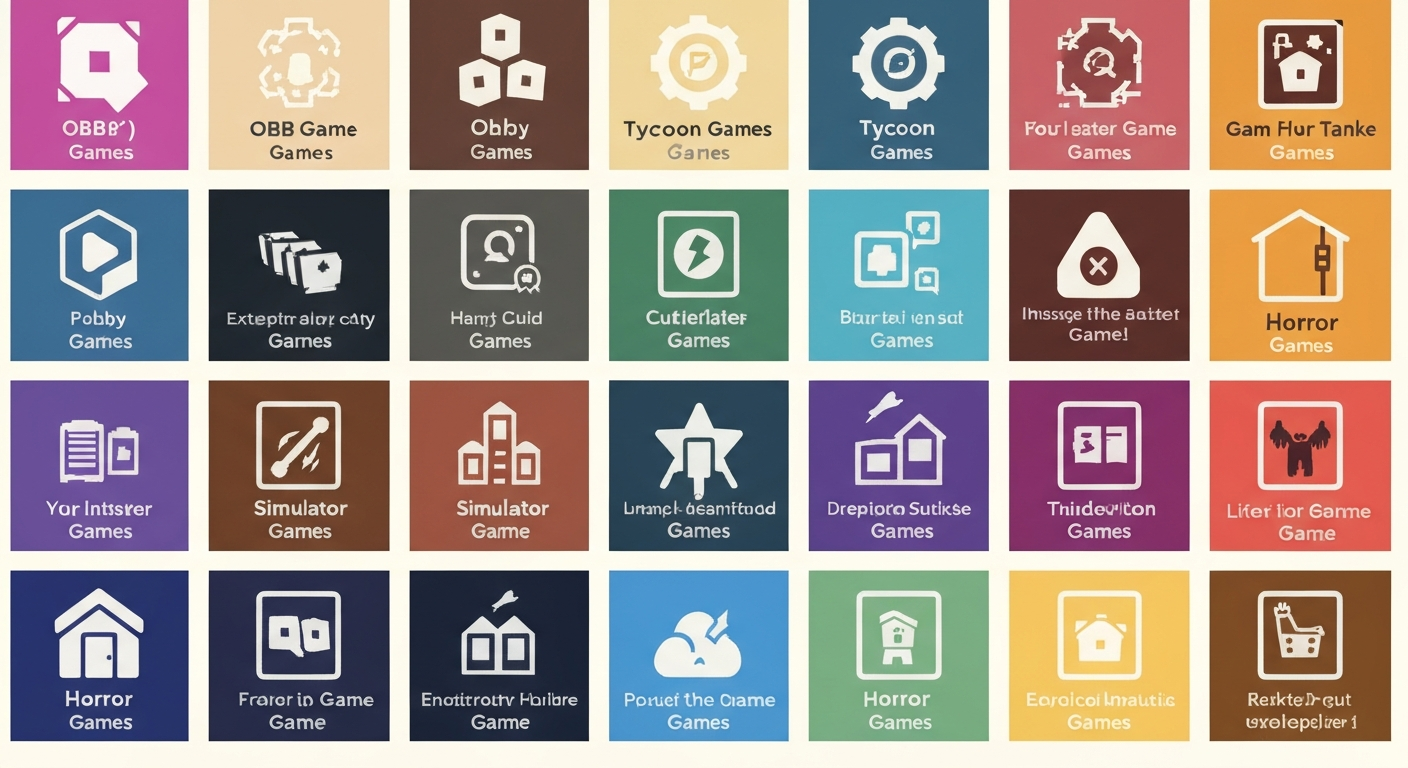 Best Roblox game templates — obbies, tycoons, simulators